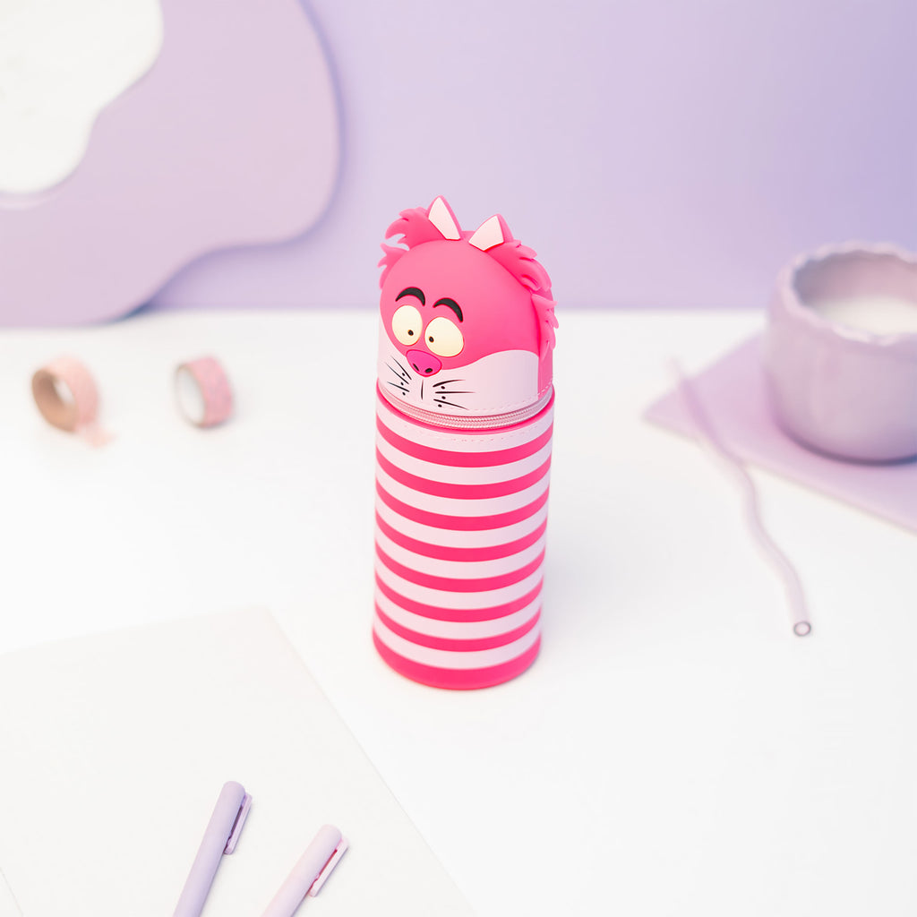 Image produit Alice au pays des merveilles - Trousse en silicone 3D Chat du Cheshire