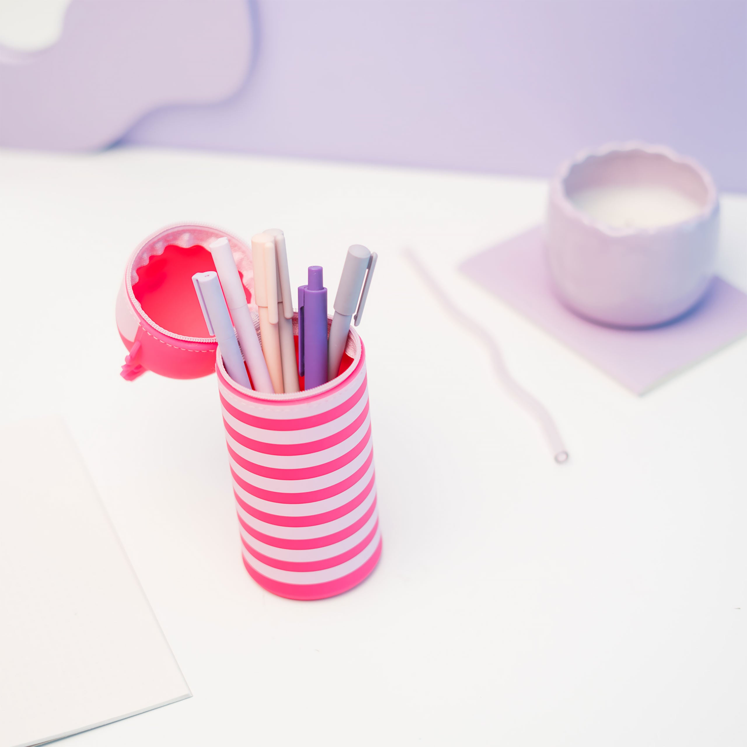 Image produit Alice au pays des merveilles - Trousse en silicone 3D Chat du Cheshire