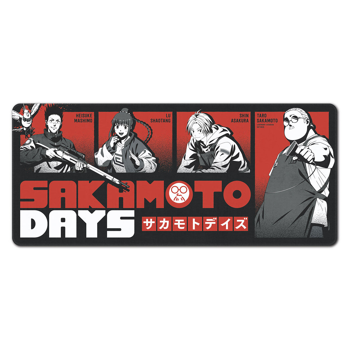 Image produit Sakamoto Days - Tapis de souris Crew