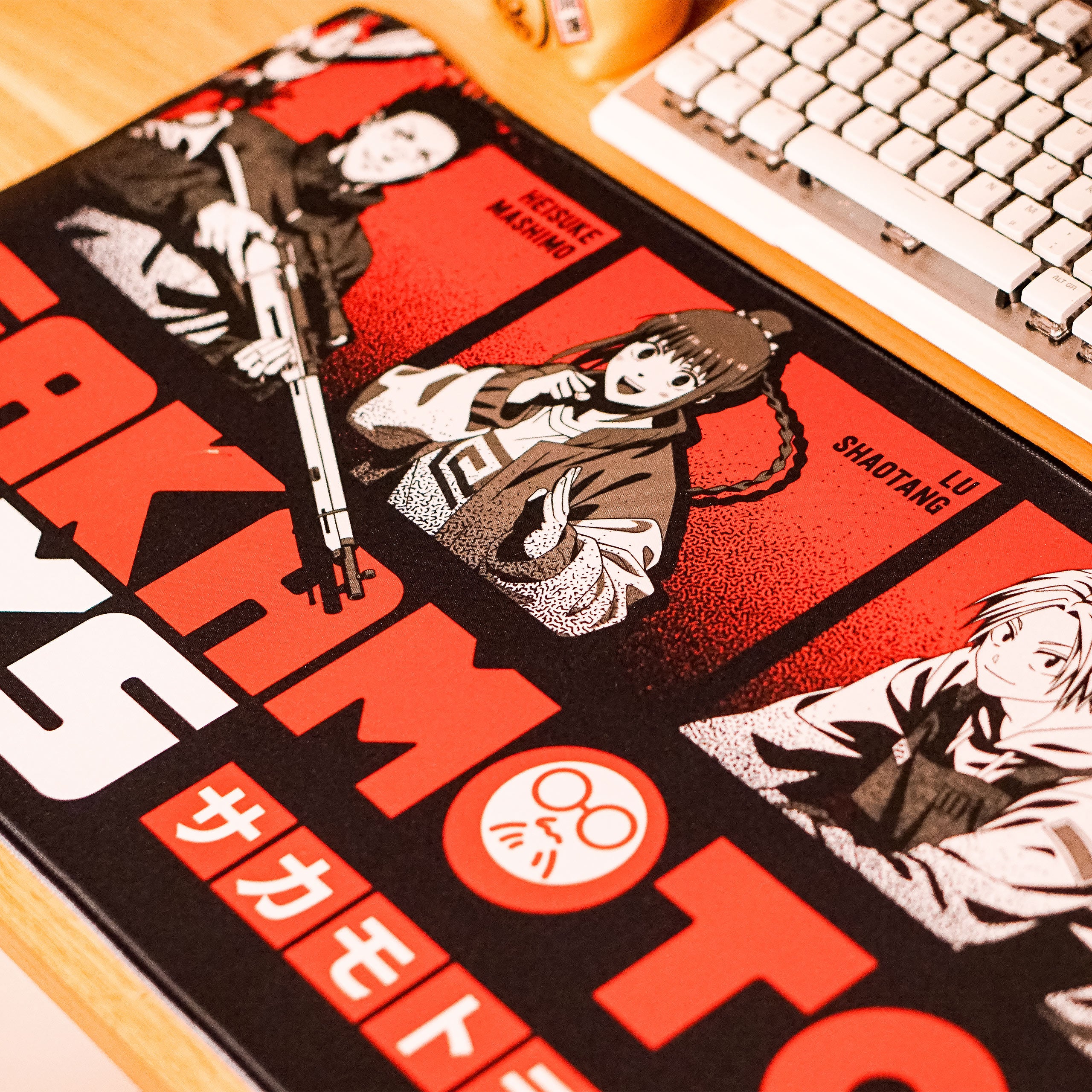 Image produit Sakamoto Days - Tapis de souris Crew