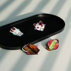 Image produit Demon Slayer - Set de pin's Symboles (lot de 4)