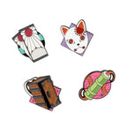 Image produit Demon Slayer - Set de pin's Symboles (lot de 4)