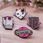 Image produit Demon Slayer - Set de pin's Symboles (lot de 4)