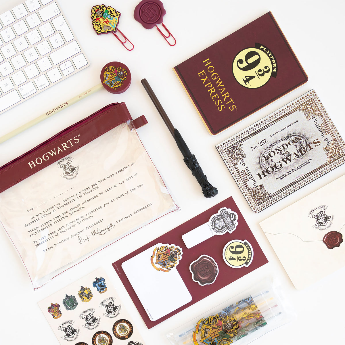 Image produit Harry Potter - Set d'écriture Poudlard 14 pièces