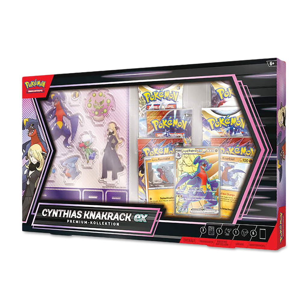 Image produit Pokemon - Collection Premium Cynthia et Carchacrok-Ex