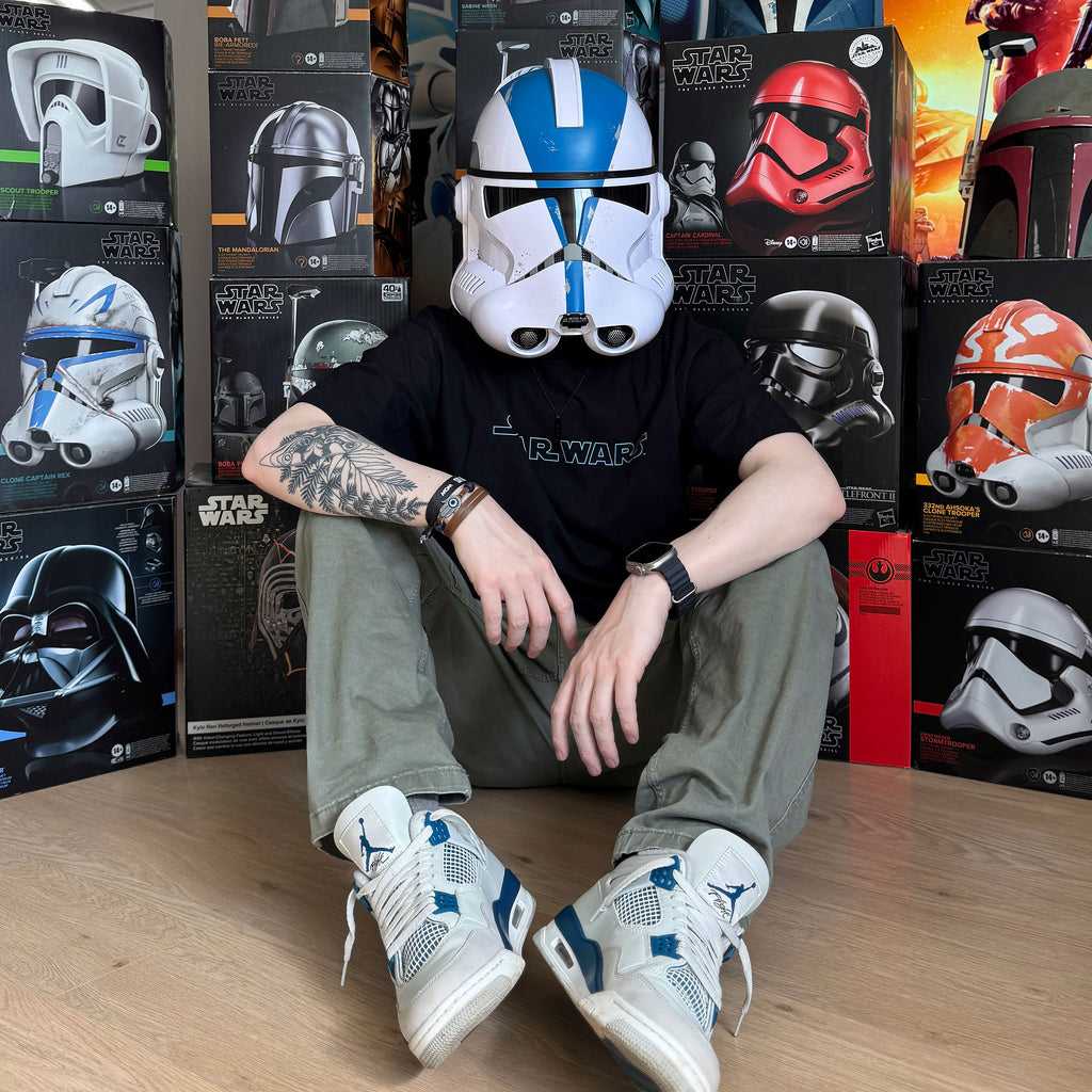Image produit Star Wars – Réplique de casque Clone Trooper Légion 501 avec effets sonores