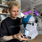 Image produit Star Wars – Réplique de casque Clone Trooper Légion 501 avec effets sonores