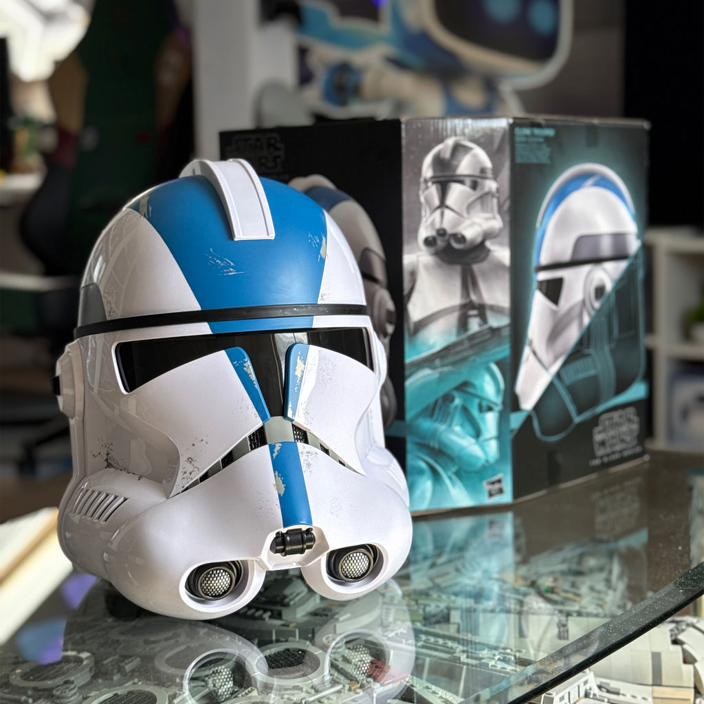 Image produit Star Wars – Réplique de casque Clone Trooper Légion 501 avec effets sonores
