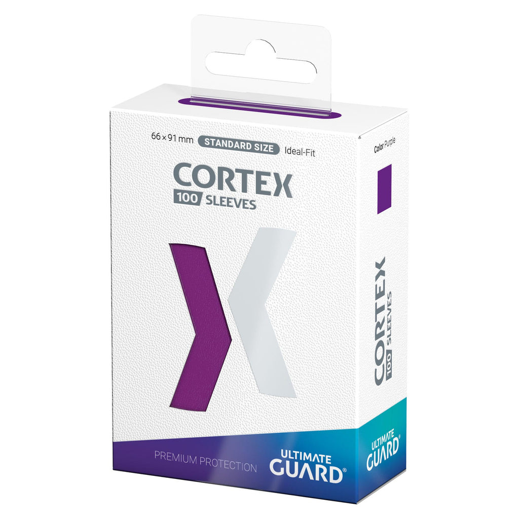 Image produit Protège-cartes Cortex violets lot de 100 Ultimate Guard pour TCG format standard