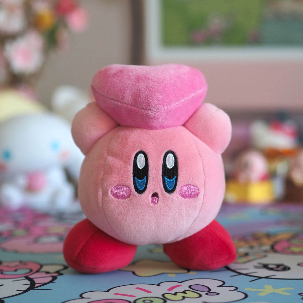 Image produit Kirby - Kirby avec cœur Mocchi-Mocchi Peluche