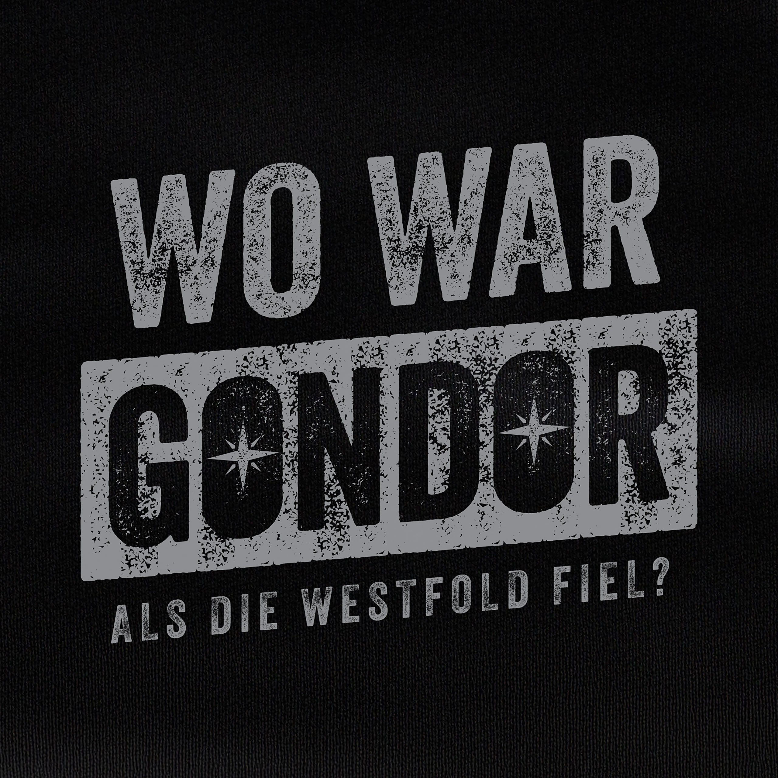 Image produit Où était T-shirt pour les fans du Seigneur des Anneaux noir