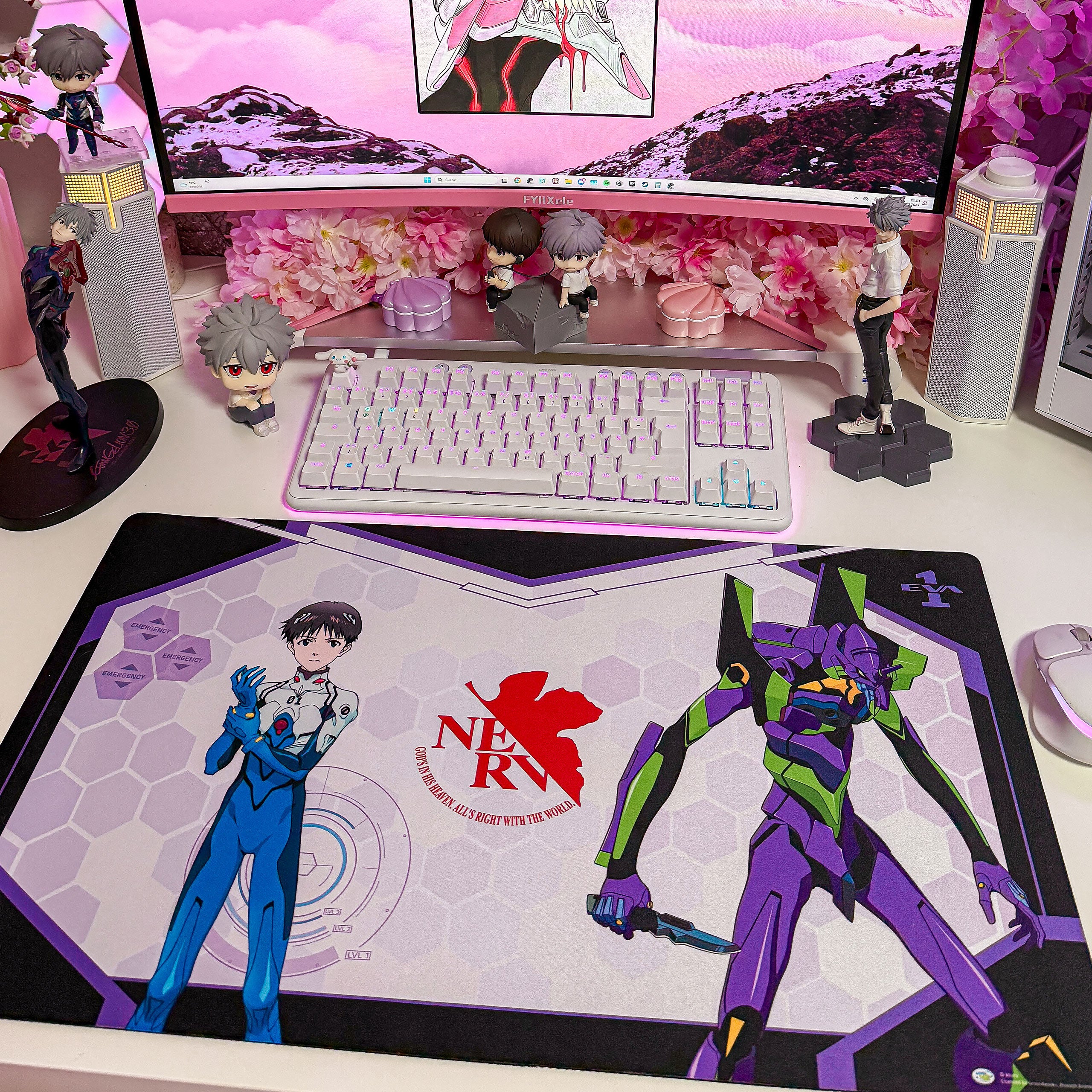 Image produit Evangelion - Tapis de souris Shinji et Unité-01