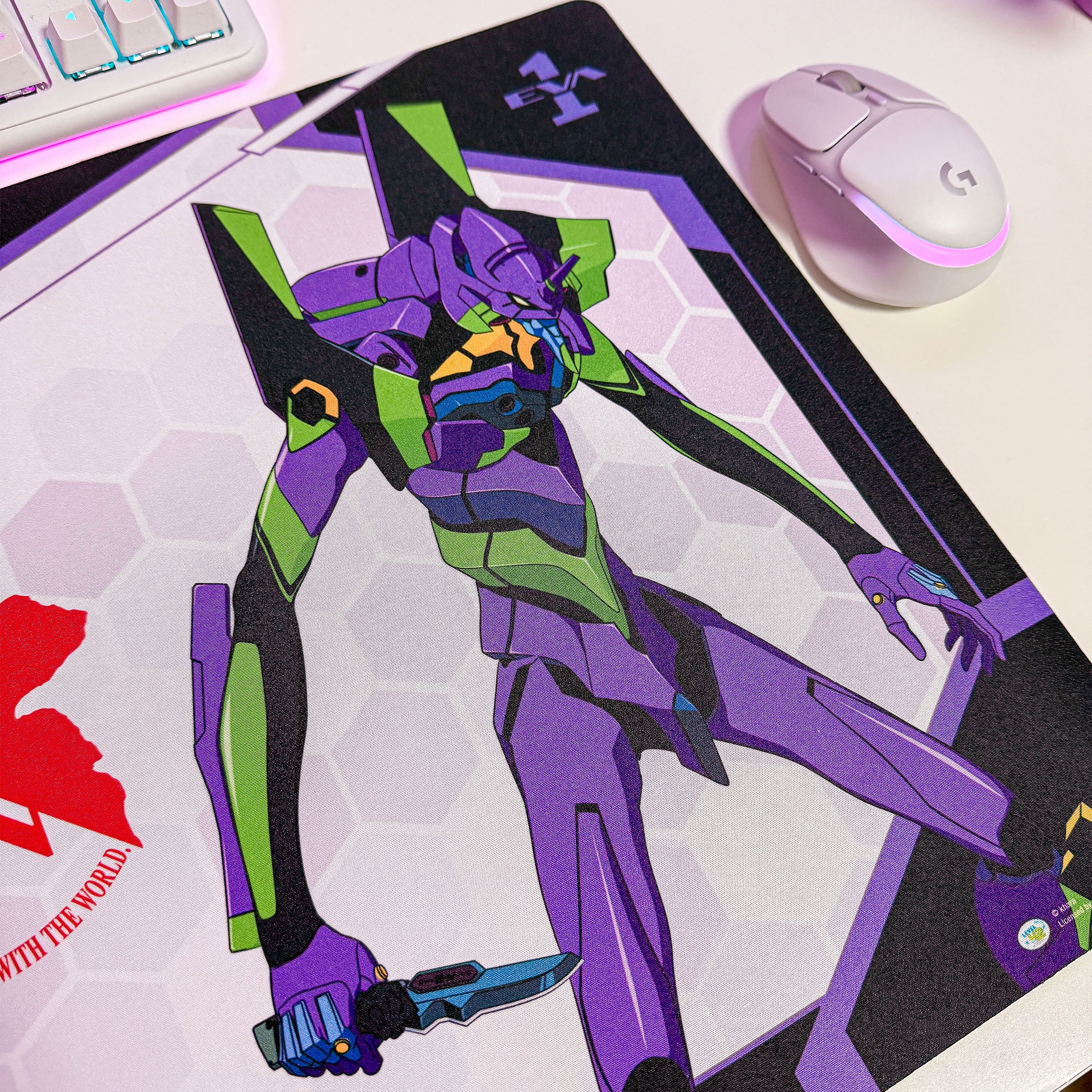 Image produit Evangelion - Tapis de souris Shinji et Unité-01