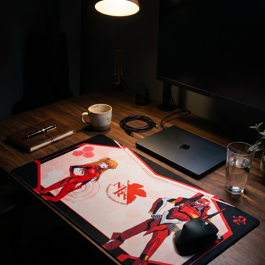 Image produit Evangelion - Tapis de souris Asuka et Unit-02