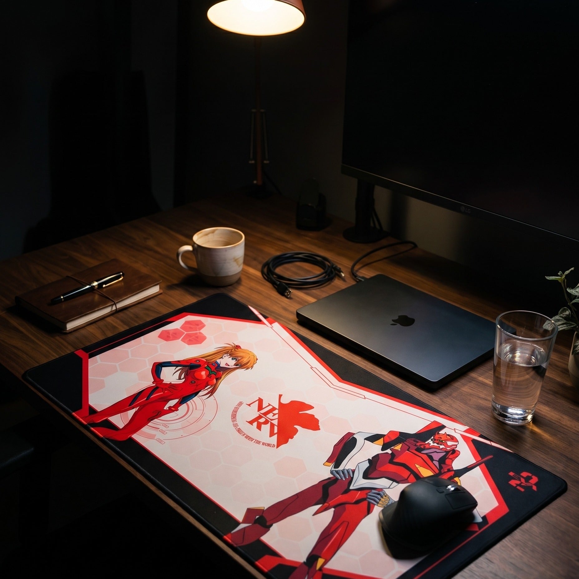 Image produit Evangelion - Tapis de souris Asuka et Unit-02