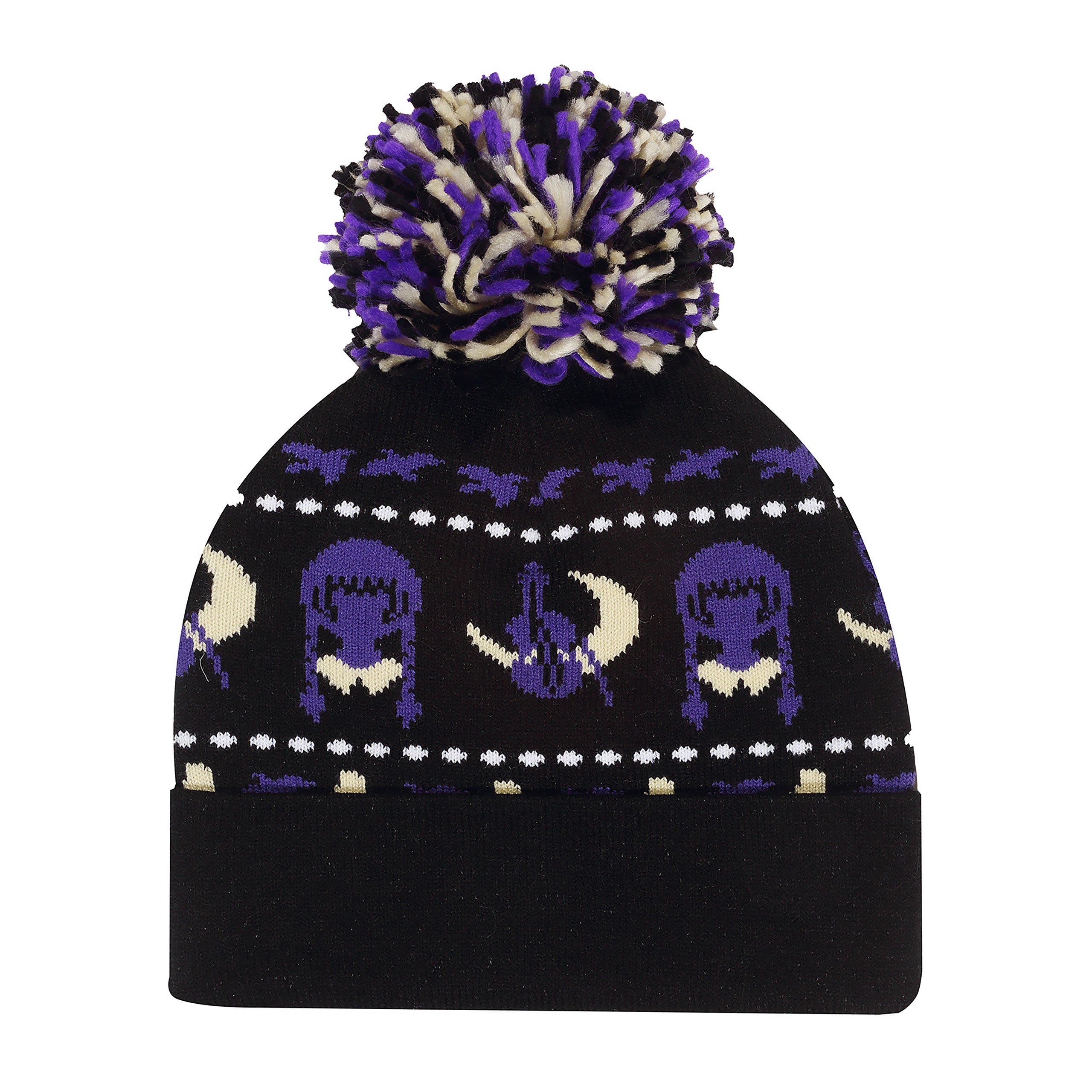 Image produit Wednesday - Bonnet Midnight à pompon