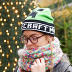 Image produit Minecraft - Bonnet Creeper pour enfants