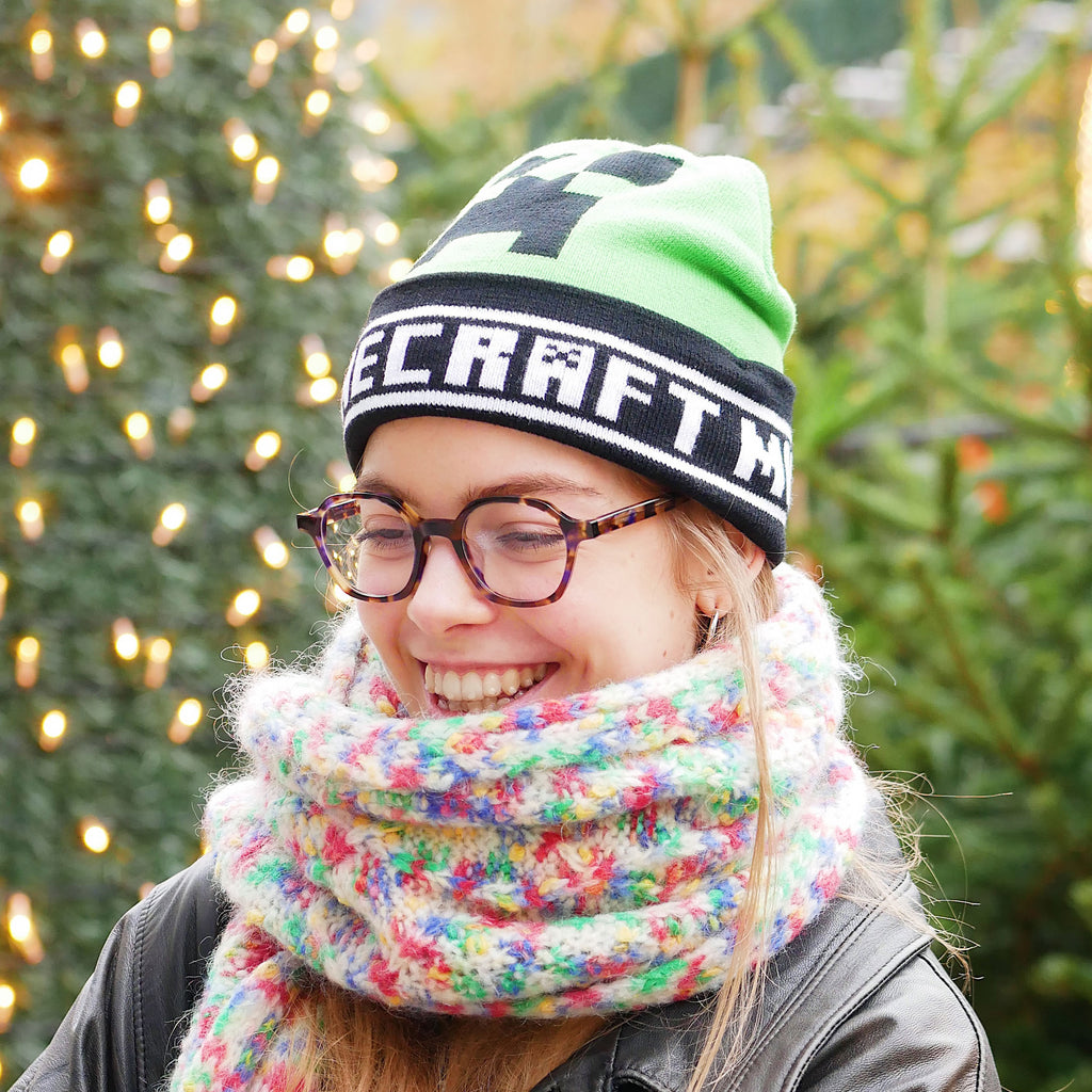 Image produit Minecraft - Bonnet Creeper pour enfants