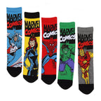 Image produit Lot de 5 chaussettes Marvel Comics en boîte cadeau