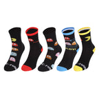 Image produit Pacman - Chaussettes Personnages Lot de 5 dans une Boîte Cadeau