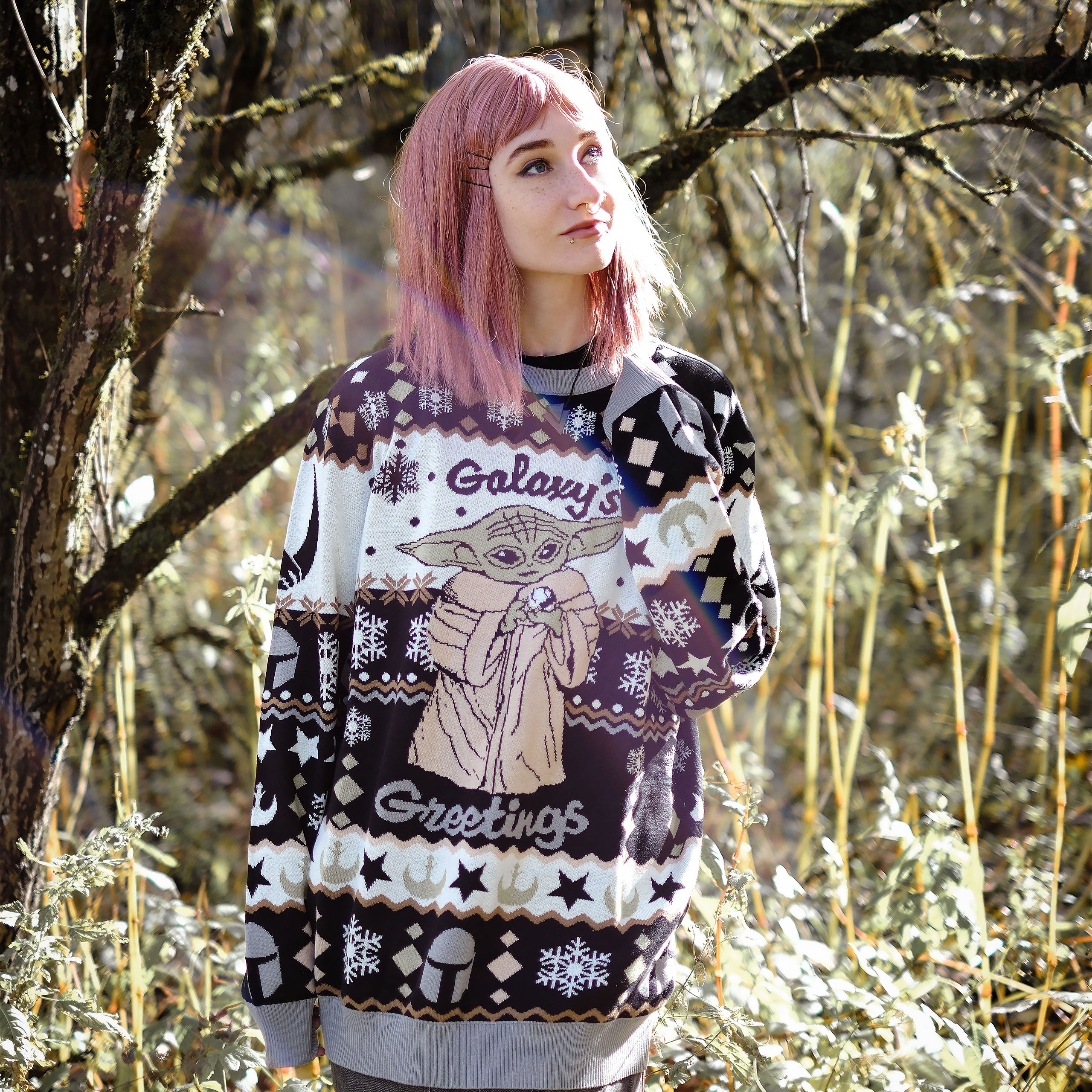 Image produit Grogu Galaxy's Greetings pull tricoté - Star Wars The Mandalorian
