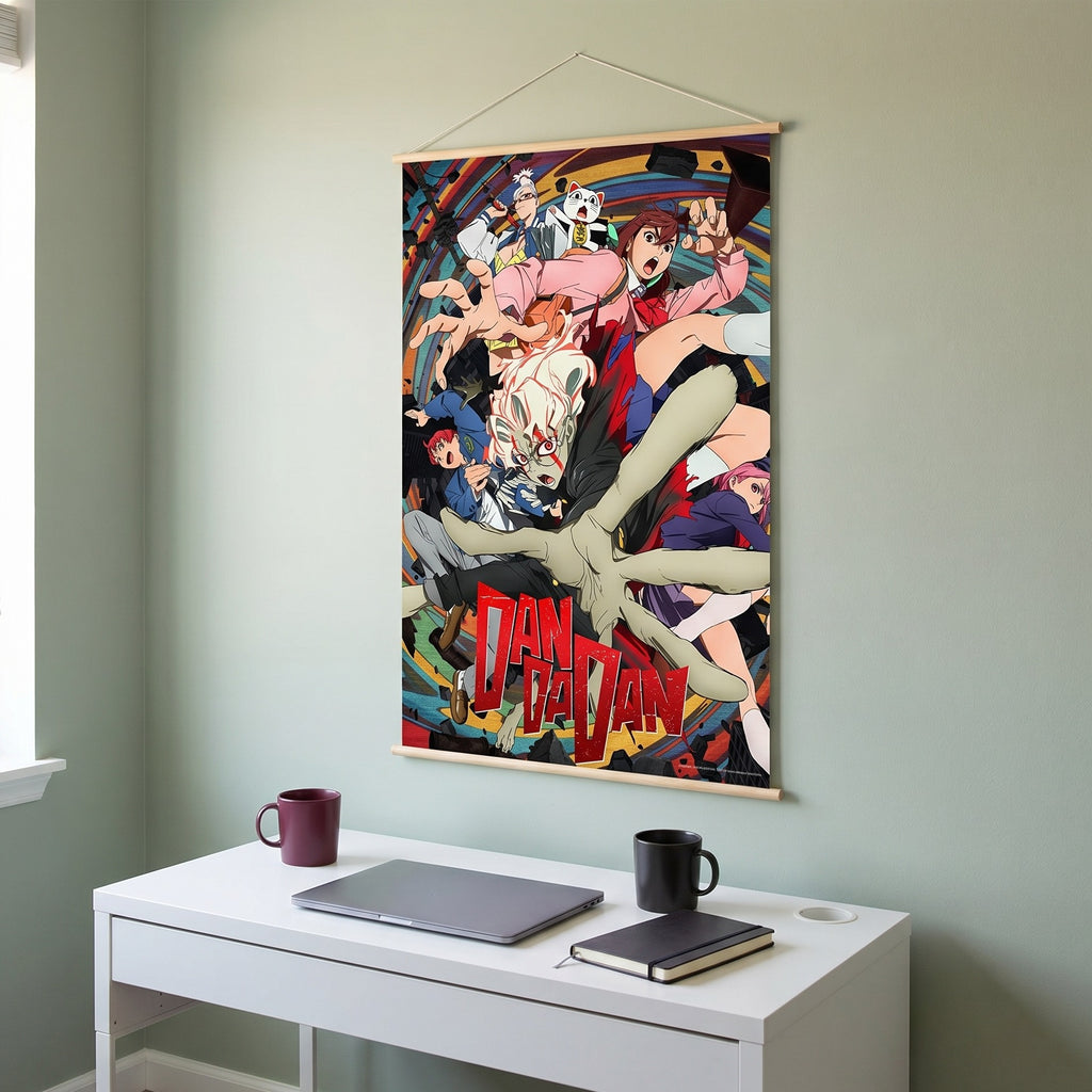Image produit Dandadan - Okarun et ses amis Wall Scroll