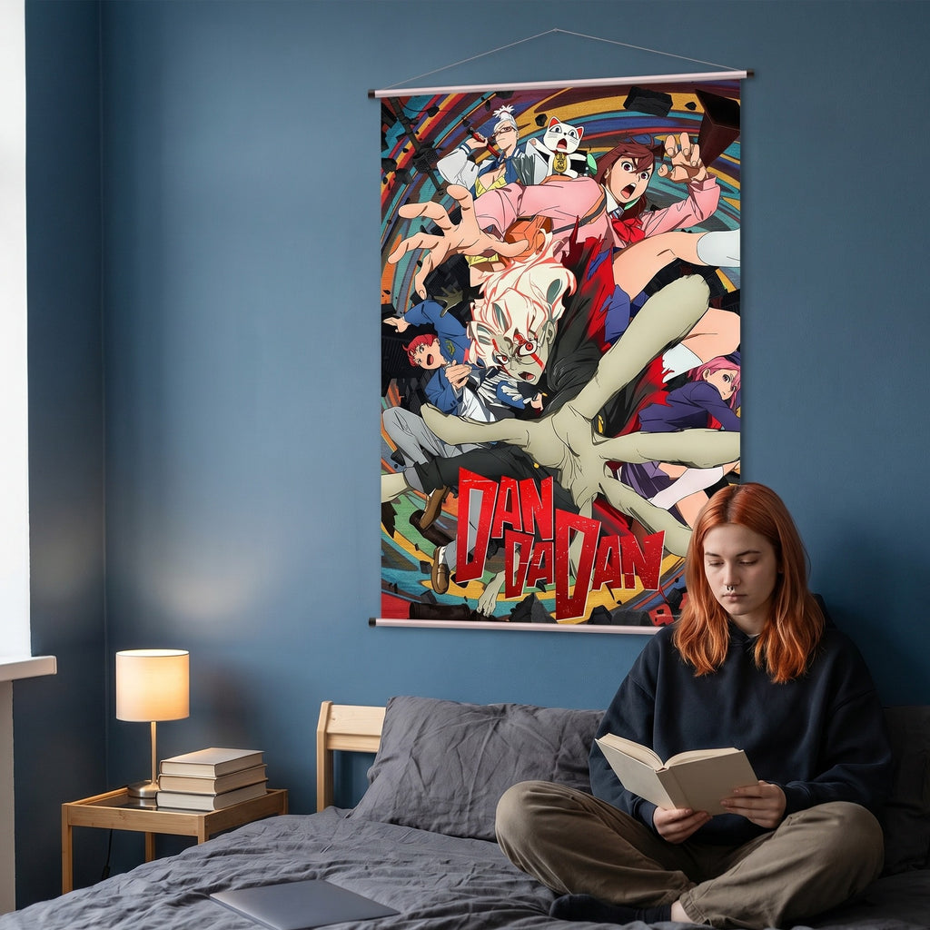 Image produit Dandadan - Okarun et ses amis Wall Scroll