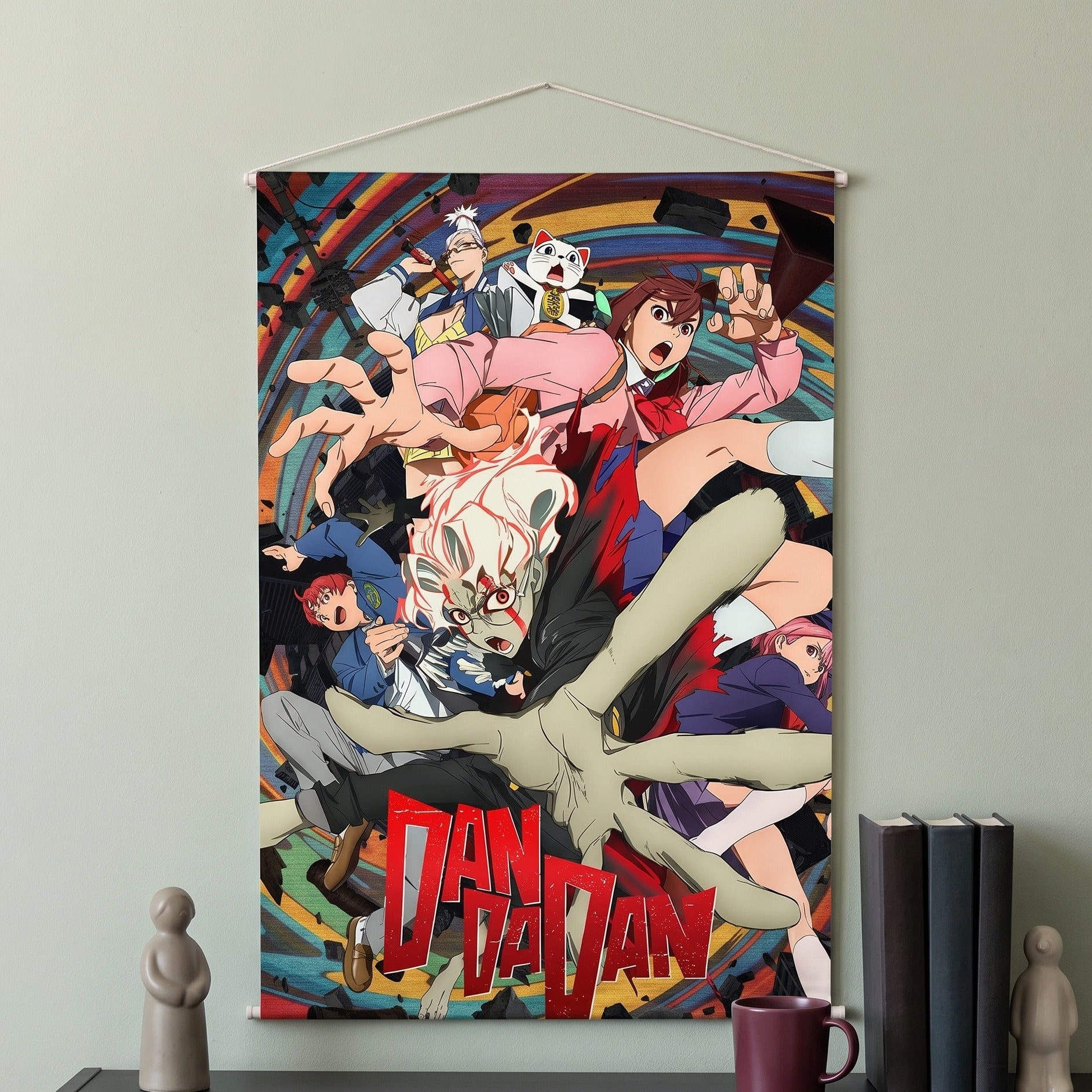 Image produit Dandadan - Okarun et ses amis Wall Scroll