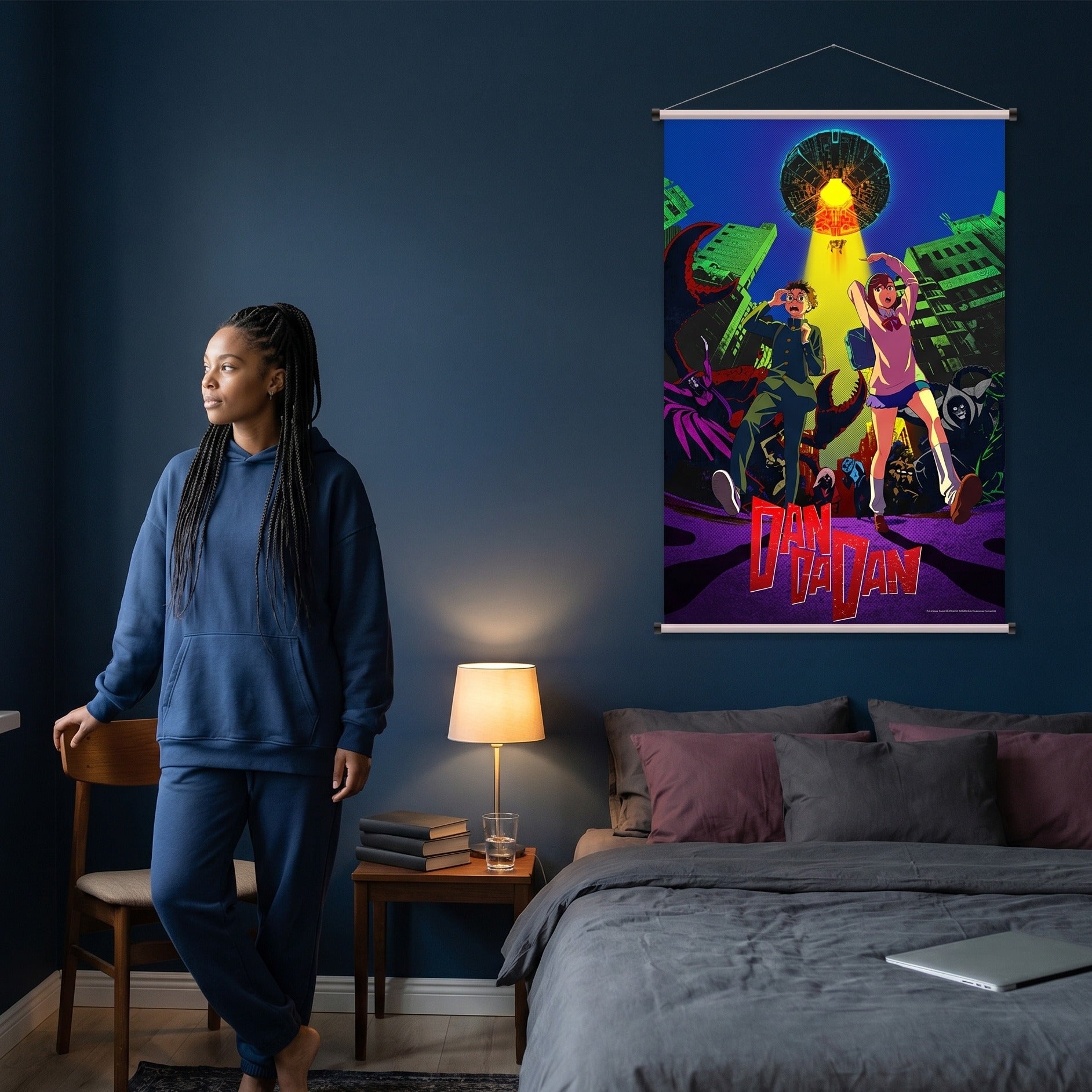Image produit Dandadan - Okarun et Momo Wall Scroll