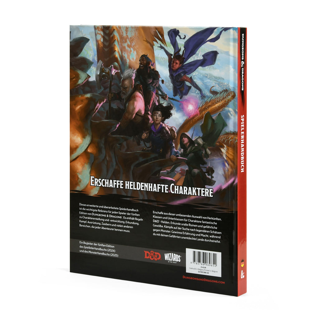 Image produit Dungeons & Dragons - Manuel des Joueurs Livre de base 2024