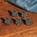 Product image How to Train Your Dragon - Toothless Pins 5-Piece Set