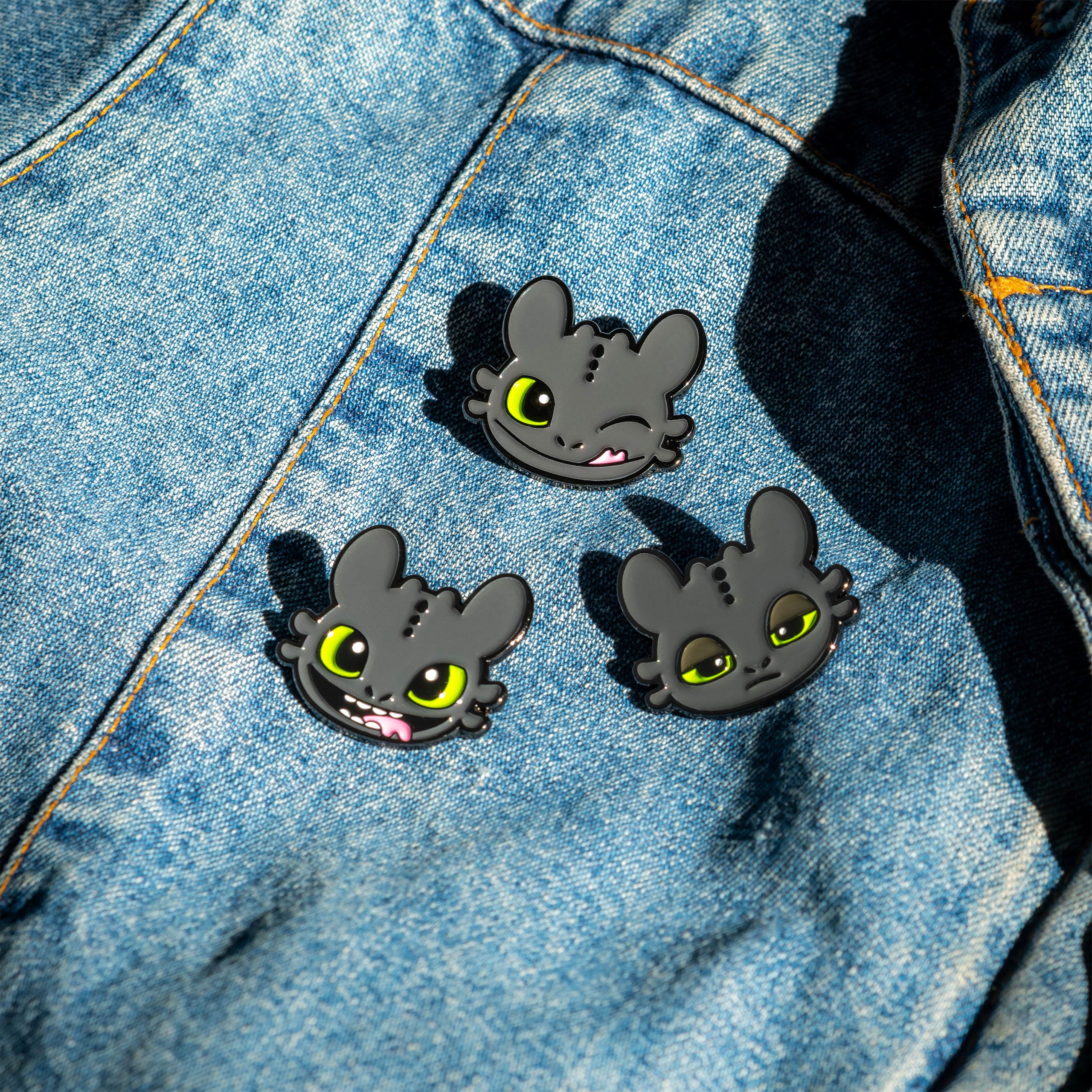 Image produit Dragons - Ensemble de 5 pins Krokmou