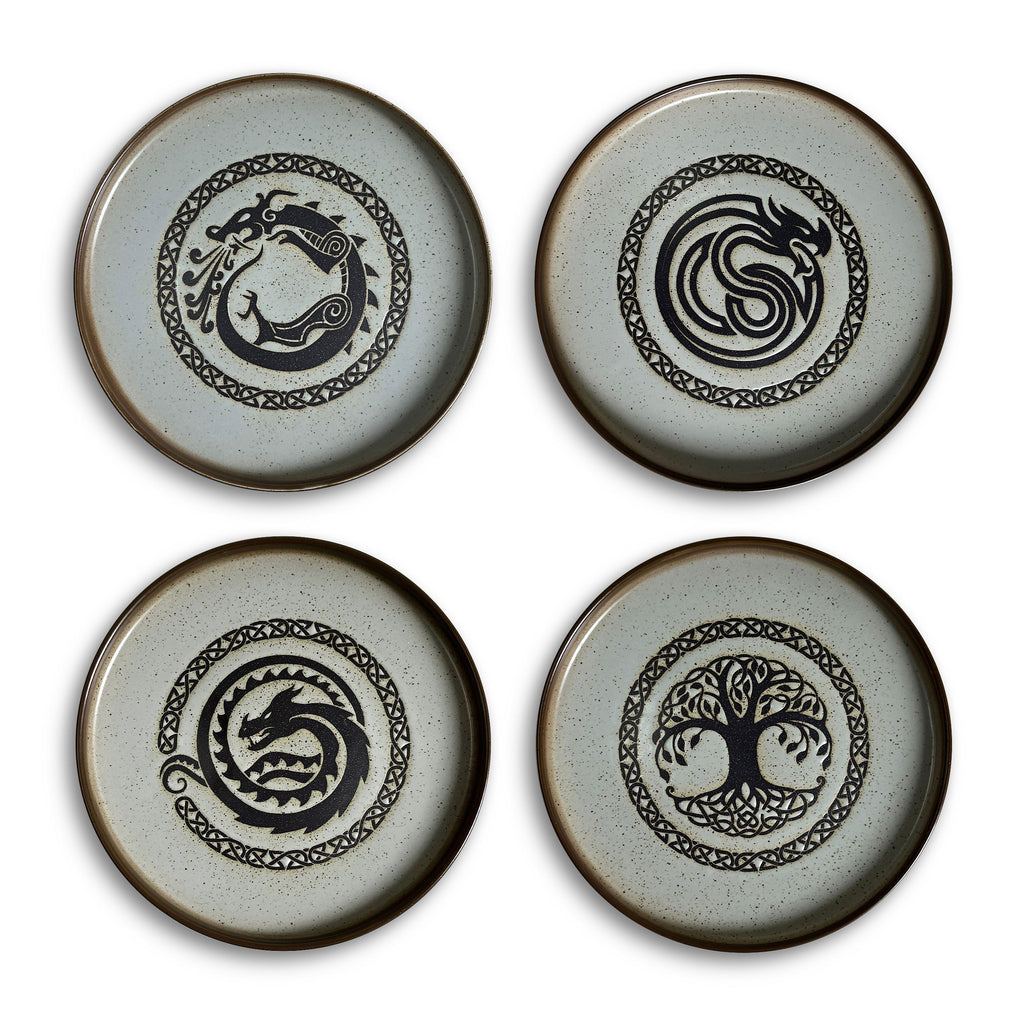 Image produit Dragons - Set d’assiettes Symbols