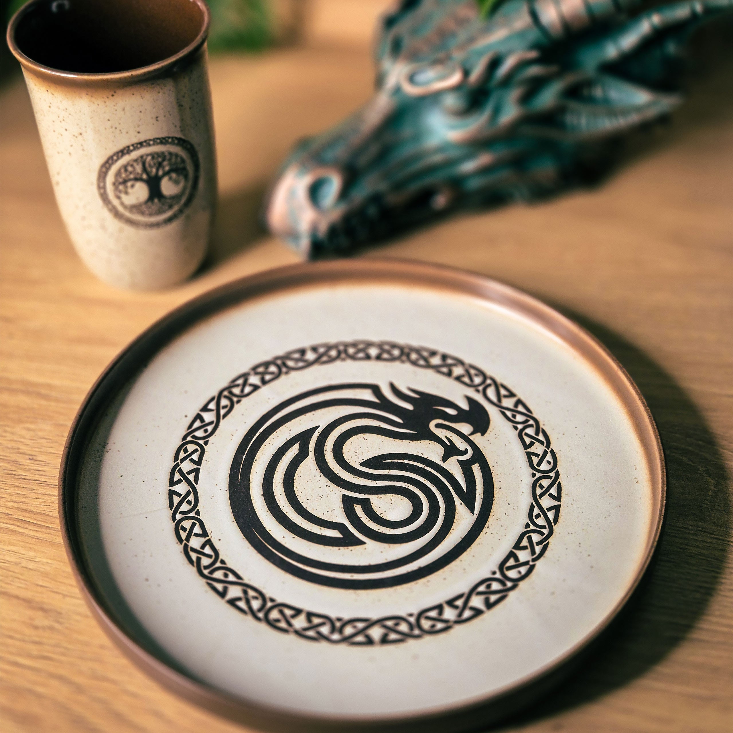 Image produit Dragons - Set d’assiettes Symbols