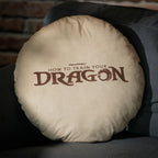 Image produit Dragons - Coussin symbole de l’Arbre-Monde Yggdrasil marron