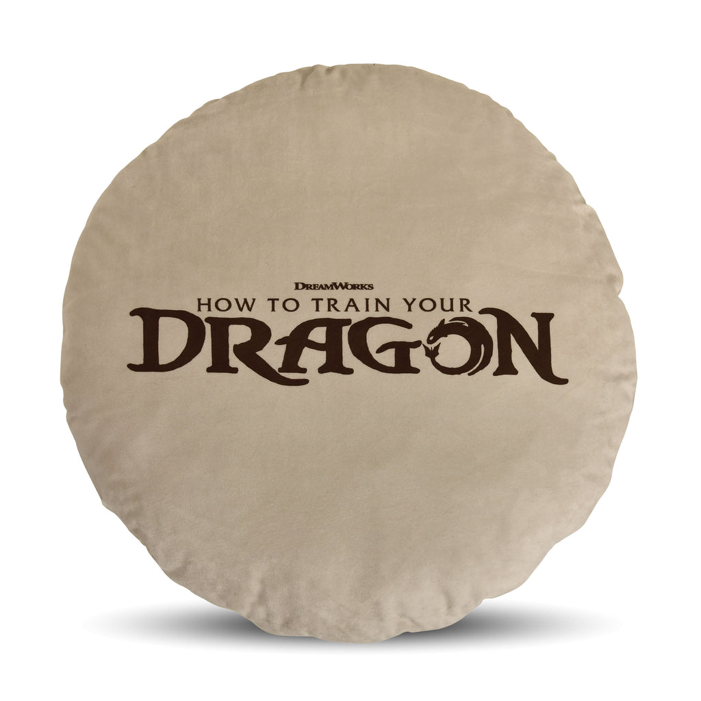 Image produit Dragons - Coussin symbole de l’Arbre-Monde Yggdrasil marron