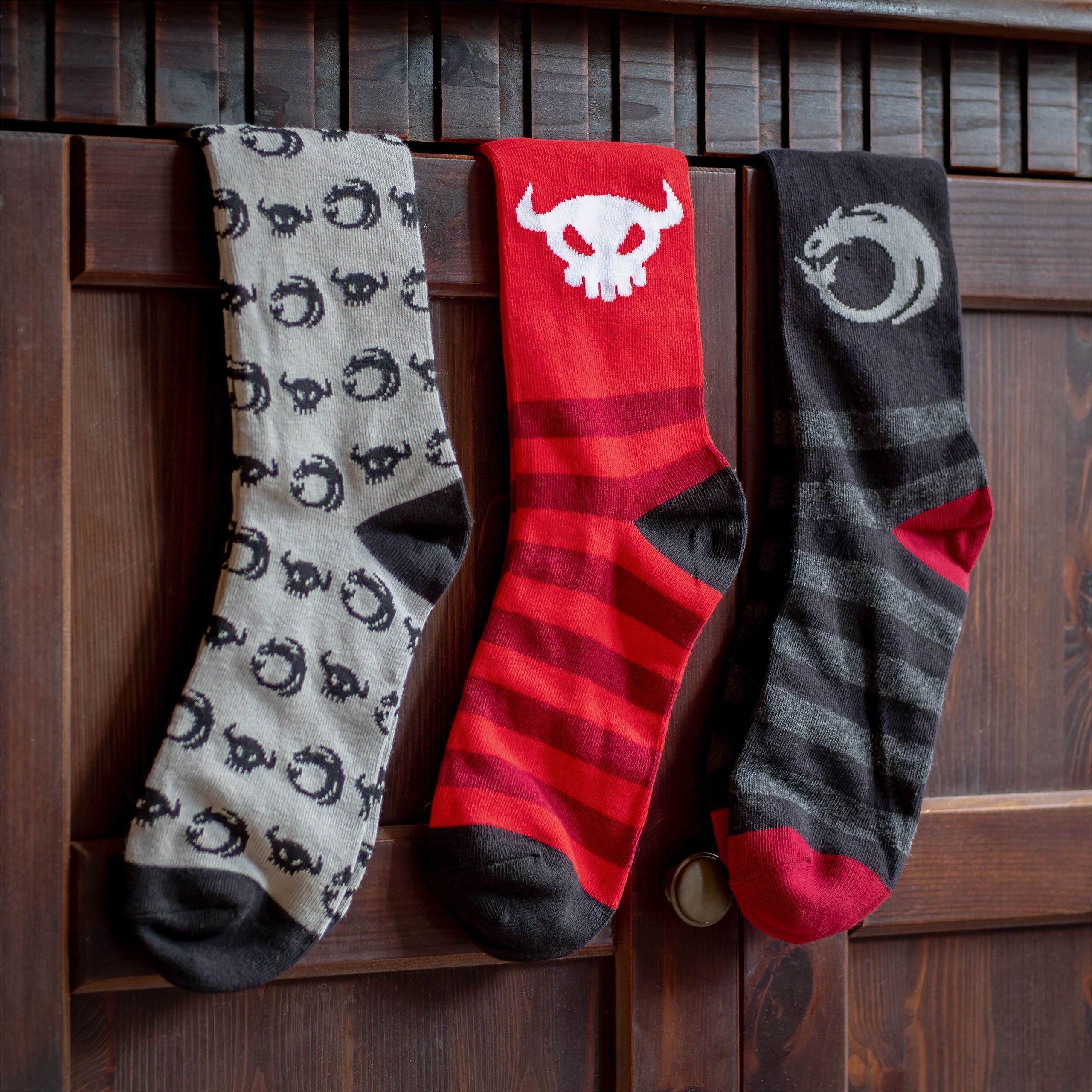 Image produit Dragons - Symboles Chaussettes Lot de 3