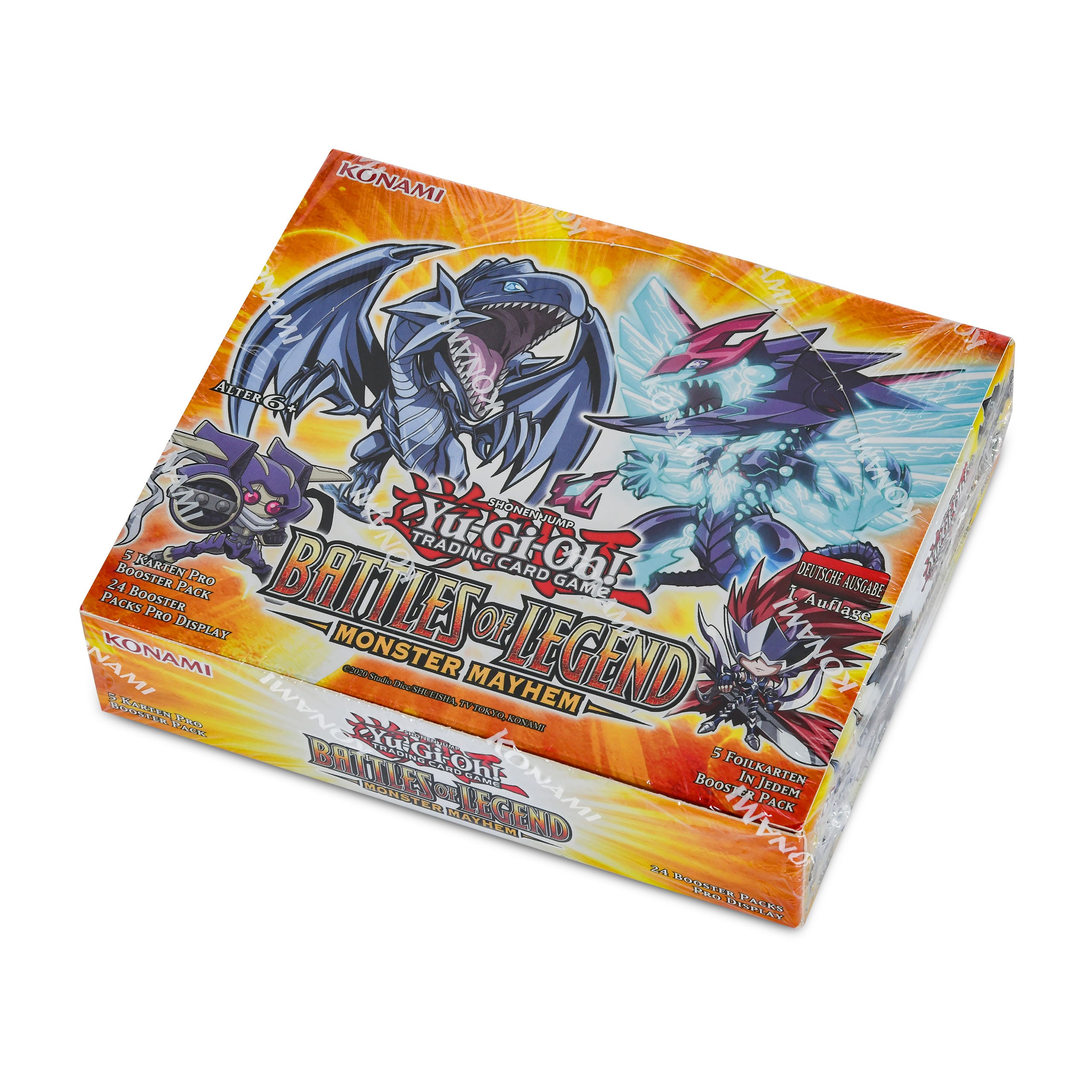 Image produit Yu-Gi-Oh! - Battles of Legend: Monster Mayhem Display de boosters de cartes à collectionner - Édition allemande