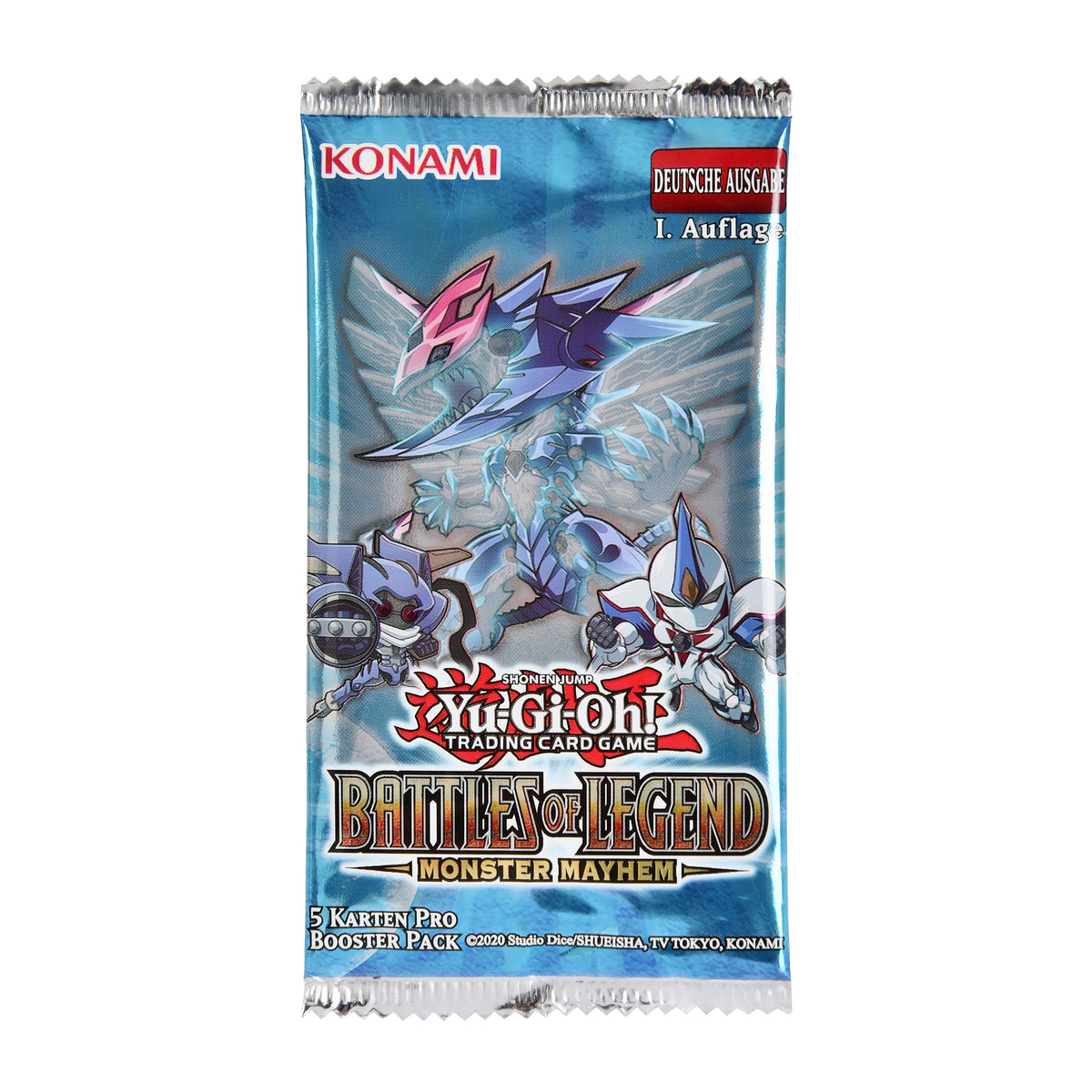 Image produit Yu-Gi-Oh! - Battles of Legend: Monster Mayhem Booster de cartes à collectionner - Édition allemande