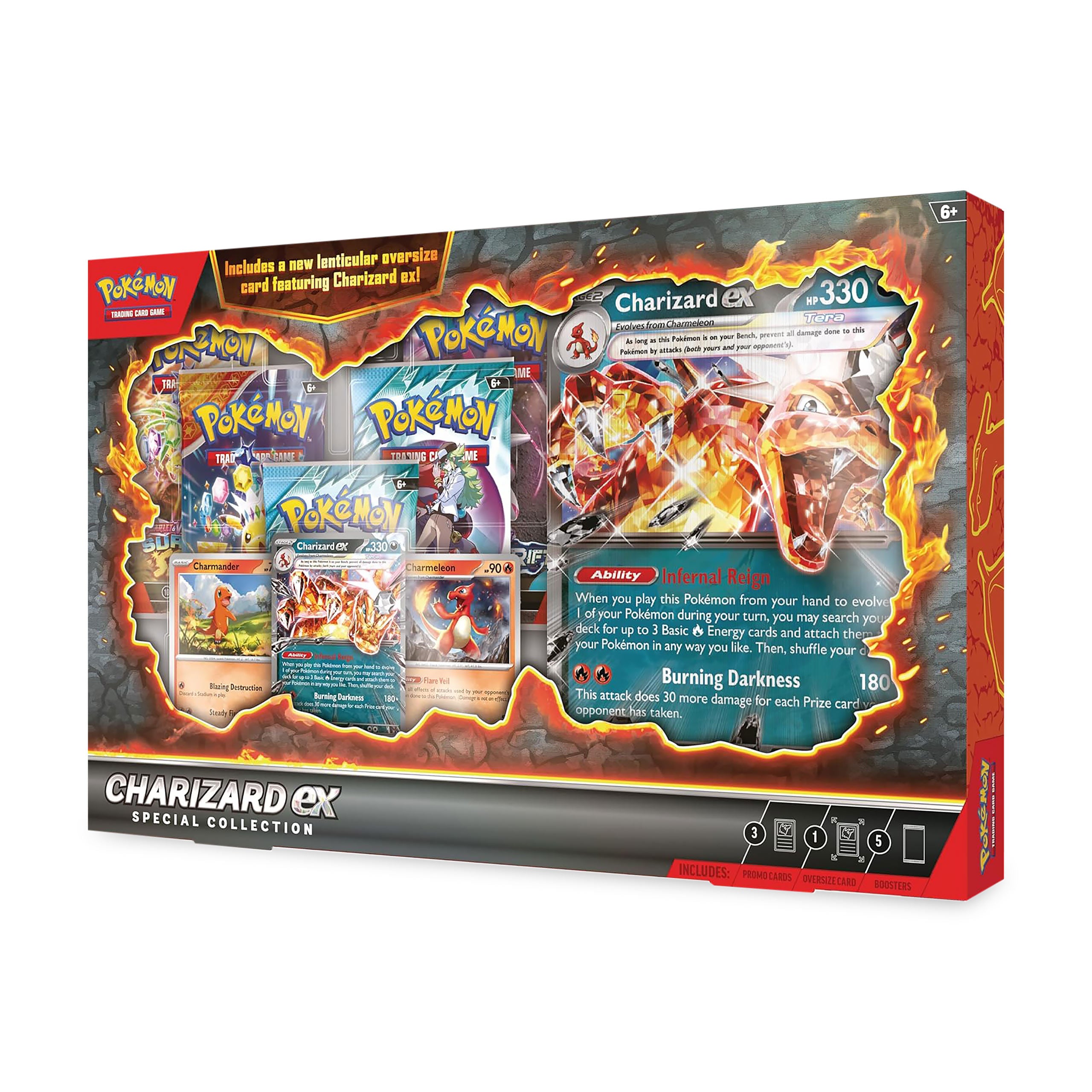 Image produit Pokemon - Coffret spécial cartes à collectionner Charizard-Ex version anglaise
