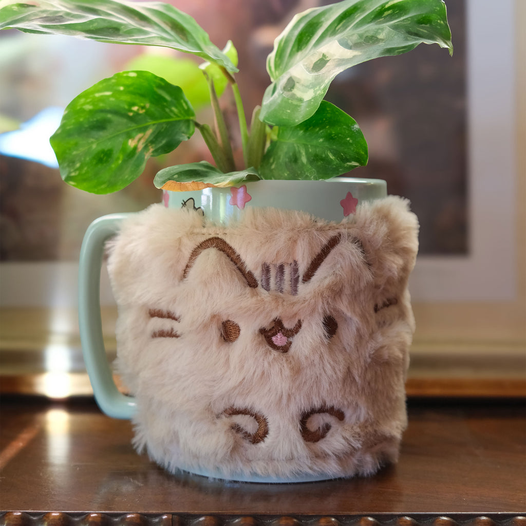 Image produit Pusheen - Mug avec housse en peluche