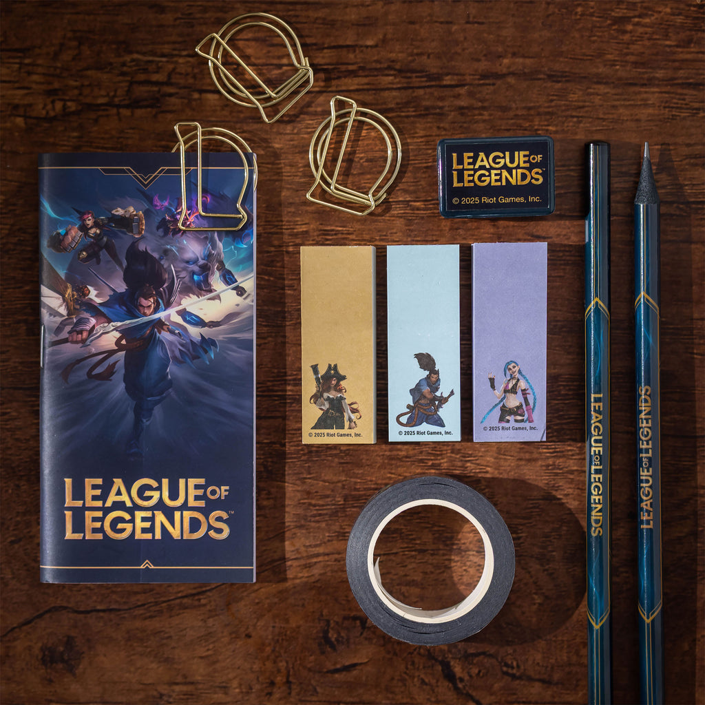 Image produit League of Legends - Set de papeterie Logo