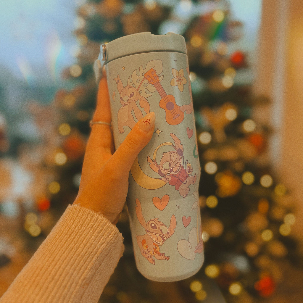 Image produit Mug de voyage Stitch avec anse - Lilo & Stitch