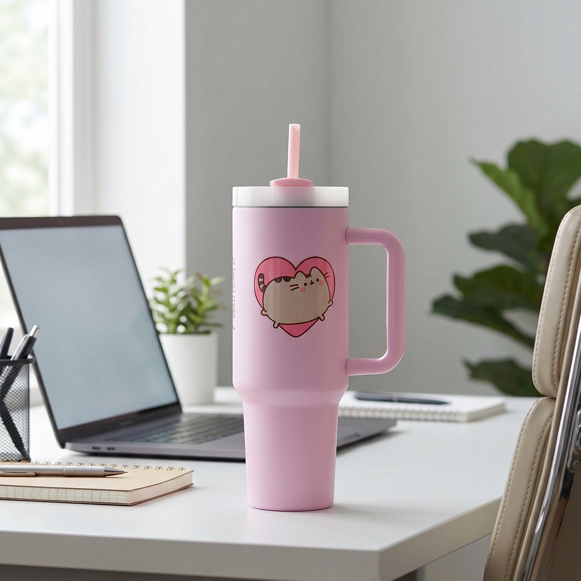 Image produit Pusheen - Yum To Go gobelet avec paille