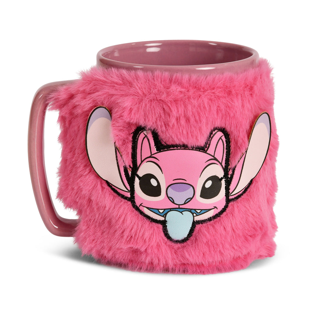 Image produit Lilo & Stitch - Mug Angel avec housse en peluche