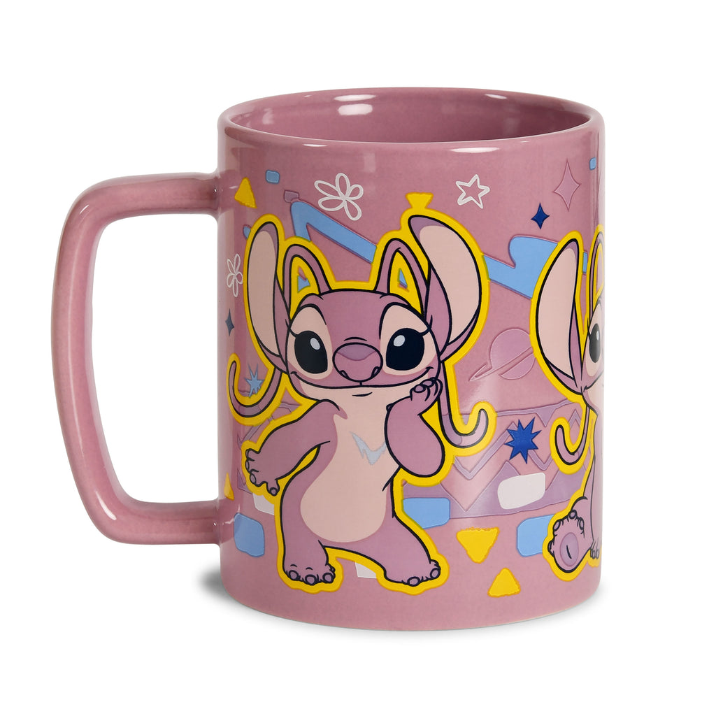 Image produit Lilo & Stitch - Mug Angel avec housse en peluche