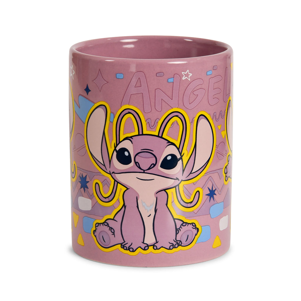 Image produit Lilo & Stitch - Mug Angel avec housse en peluche