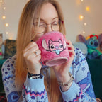 Image produit Lilo & Stitch - Mug Angel avec housse en peluche