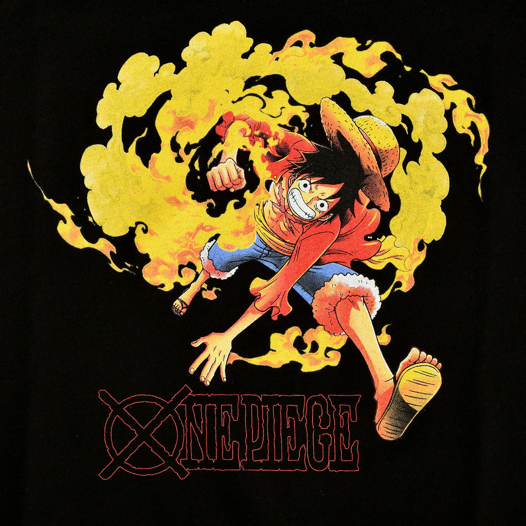 Image produit One Piece - T-Shirt Attaque de Luffy Noir