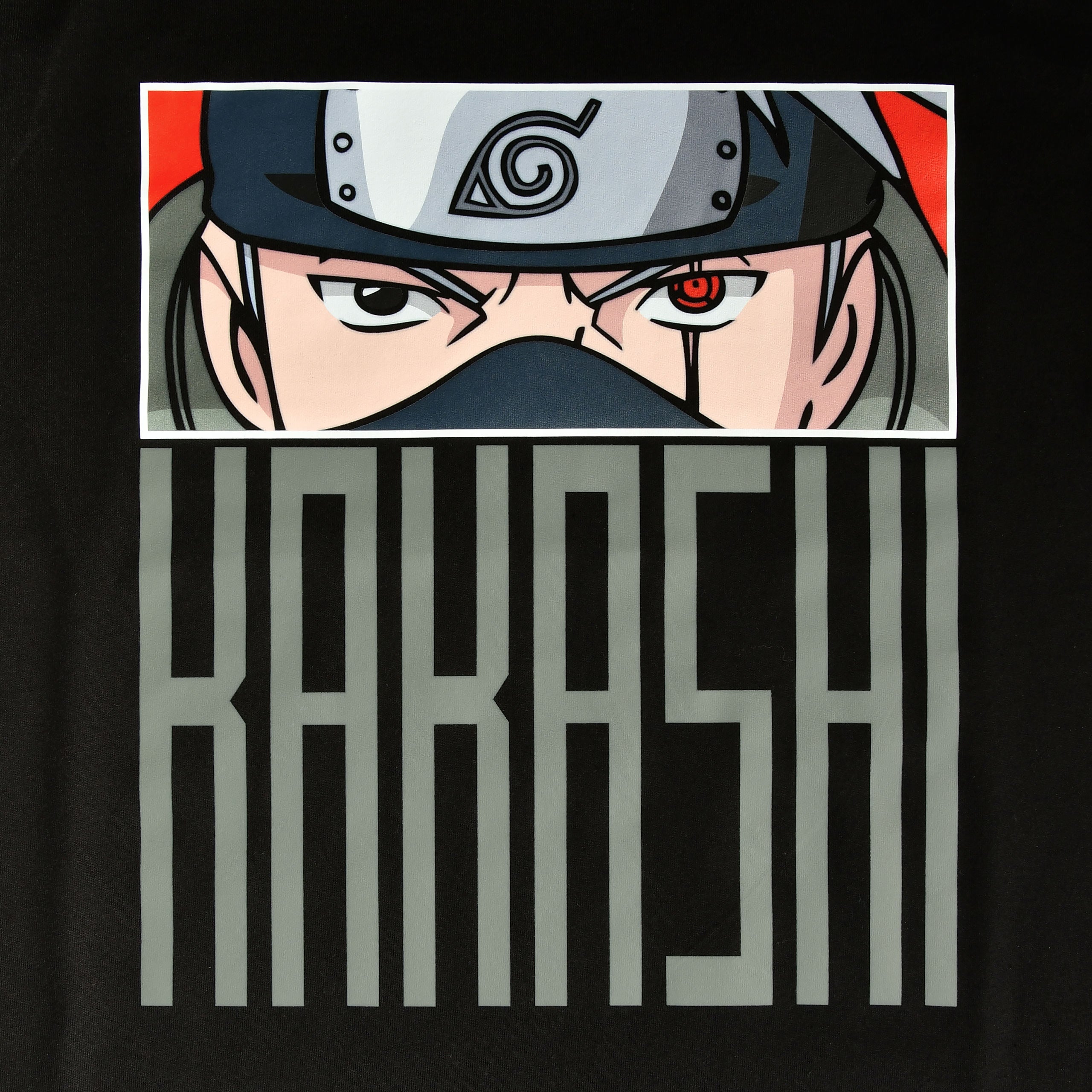 Image produit Naruto - T-shirt Kakashi Eyes noir